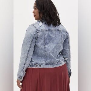 Torrid Light Blue Denim Jacket